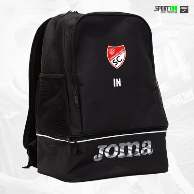 Rucksack • Training III • Gernsheimer SC • Schwarz • mit Schuhfach und Netzen