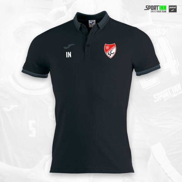 Polo-Shirt • Bali II • Gernsheimer SC • Schwarz • Baumwollanteil