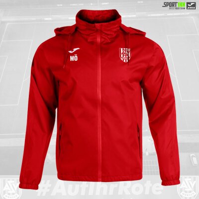 Regenjacke • Trivor • ASV Mörsch • Rot • mit Kapuze