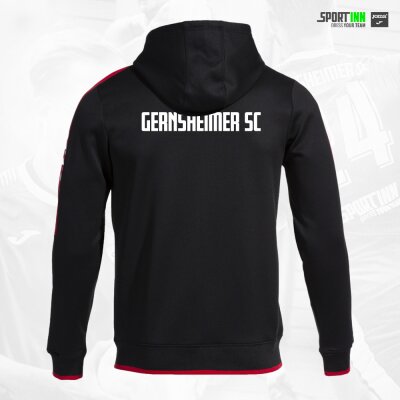 Kapuzenjacke • Olimpiada • Gernsheimer SC • Schwarz/Rot • Langarm