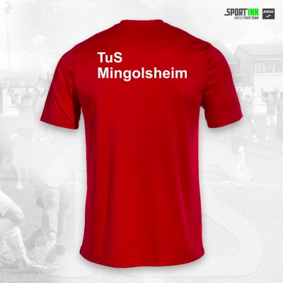 Trainings-Shirt • Combi • TuS Mingolsheim • Rot • Kurzarm
