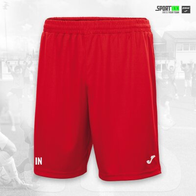 Trainingshose kurz • Nobel • TuS Mingolsheim • Rot • Ohne Taschen