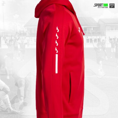 Kapuzenjacke • Olimpiada • TuS Mingolsheim • Rot • Langarm