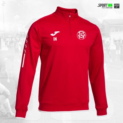 Sweatshirt 1/4-Zip • Olimpiada • TuS Mingolsheim • Rot • Langarm