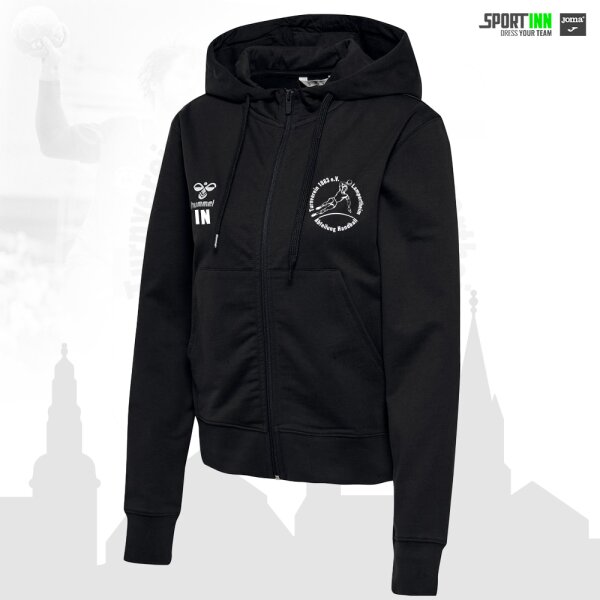 Zip Hoodie • Schwarz • Hummel • hmlgo cotton zip hoodie women 2.0