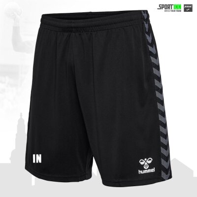 Trainingshose kurz • TVL Handball • Schwarz • Hummel • hmlauthentic poly shorts kids