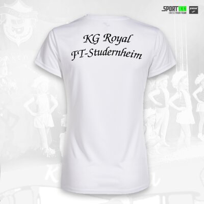 Shirt • Combi (Damen) • KG Royal • Weiß • Kurzarm