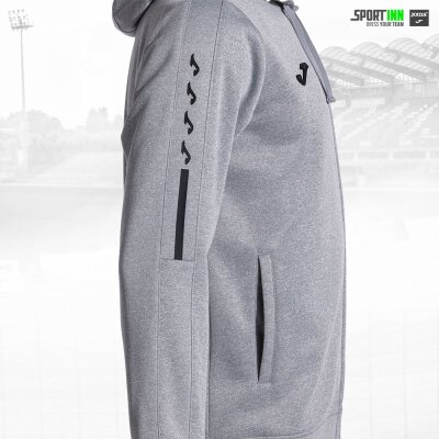 Kapuzenjacke • Olimpiada • Wormatia • Grau • Langarm