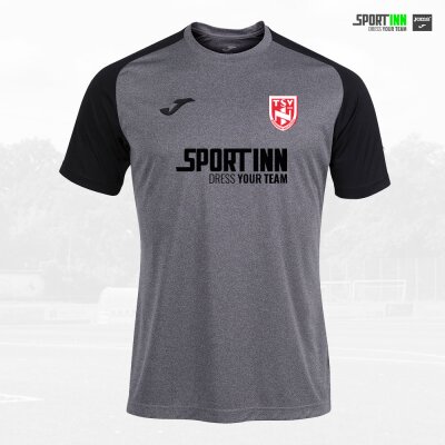 Trikot • Academy IV • TSV Neckarau • Grau/Schwarz • Kurzarm
