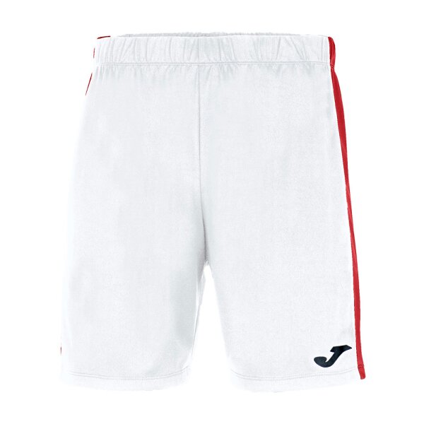 Hose kurz • Joma • Maxi • Weiß/Rot • Ohne Taschen