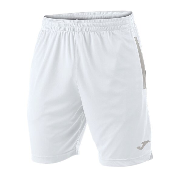 Hose kurz • Joma • Miami • Weiß • mit Taschen