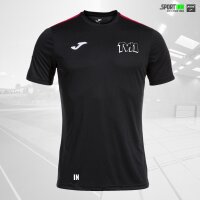 Shirt • Olimpiada • TV Hermeskeil • Schwarz/Rot • Kurzarm