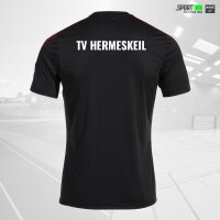 Shirt • Olimpiada • TV Hermeskeil • Schwarz/Rot • Kurzarm