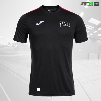 Shirt • Olimpiada • TV Hermeskeil • Schwarz/Rot • Kurzarm