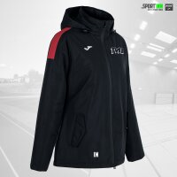 Winterjacke • Trivor (Damen) • TV Hermeskeil • Schwarz/Rot • mit Kapuze