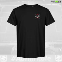 Shirt • Red Lions • Baumwolle • Schwarz