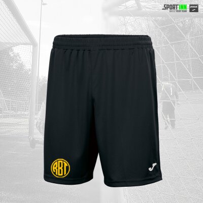 Trainingshose kurz • Nobel • RBT Torwartschule • Schwarz • Ohne Taschen