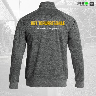Sweatshirt 1/4 Zip • Faraon • RBT Torwartschule • Grau • Langarm