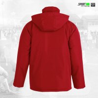 Regenjacke • Trivor II • TuS Mingolsheim • Rot • mit Kapuze