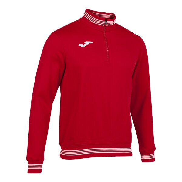 Sweatshirt 1/4-Zip • Joma • Campus III • Rot