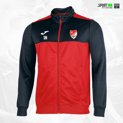 Trainingsjacke • Winner • Gernsheimer SC • Rot/Schwarz • Langarm