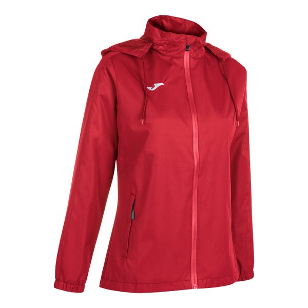 Regenjacke • Joma • Trivor (Damen) • Rot • mit Kapuze