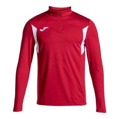 Sweatshirt 1/4 Zip • Joma • Winner III • Rot/Weiß