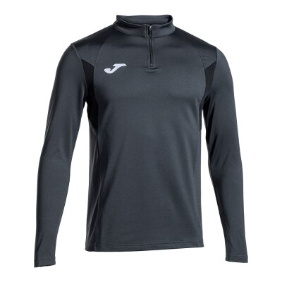 Sweatshirt 1/4 Zip • Joma • Winner III • Grau/Schwarz