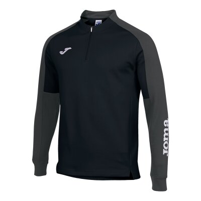Sweatshirt 1/4 Zip • Joma • Eco Championship • Schwarz/Grau