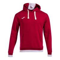 Hoodie • Joma • Confort II • Rot/Weiß