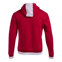 Hoodie • Joma • Confort II • Rot/Weiß