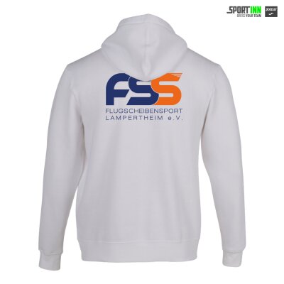 Hoodie • Montana • FSS Lampertheim • Weiß • mit Kapuze