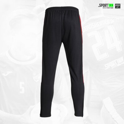 Hose lang • Olimpiada • Gernsheimer SC • Schwarz/Rot • mit Taschen