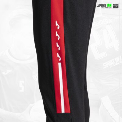 Hose lang • Olimpiada • Gernsheimer SC • Schwarz/Rot • mit Taschen