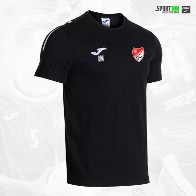 Shirt • Olimpiada • Gernsheimer SC • Schwarz/Rot • Baumwolle