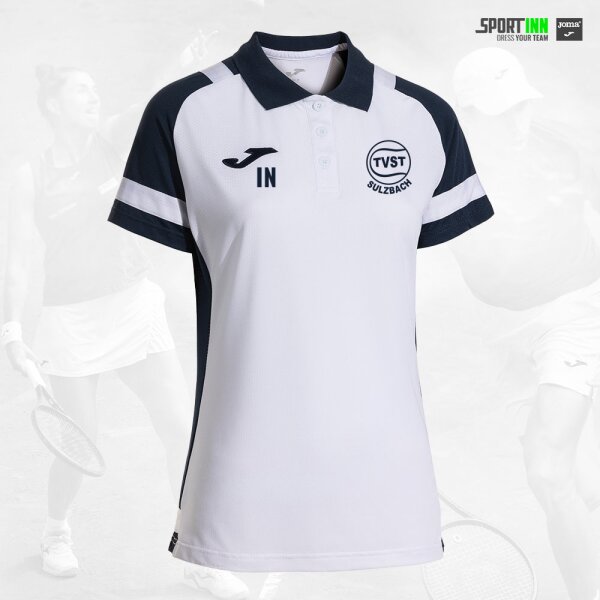 Polo-Shirt • Lider (Damen) • TV Sulzbach • Weiß/Dunkelblau