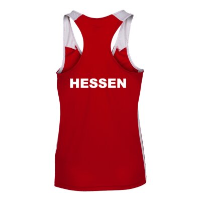 Träger-Shirt • Record II (Damen) • WSV Lampertheim • Hessen-Auswahl • Rot/Weiß