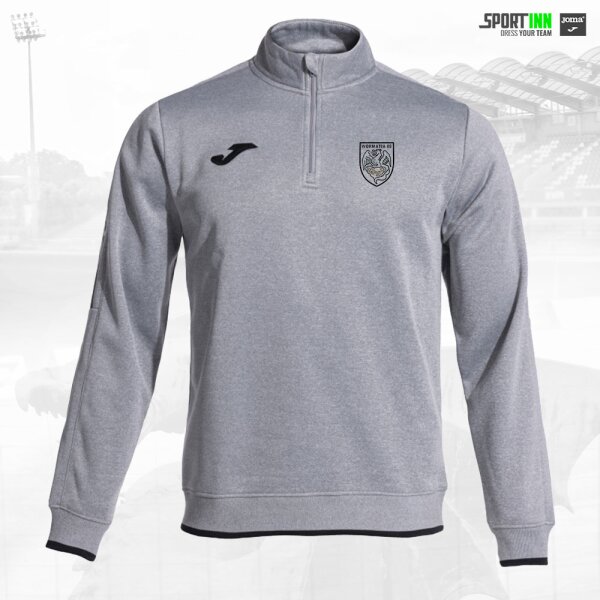 Sweatshirt 1/4-Zip • Olimpiada • Wormatia • Grau