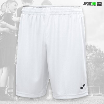 Trainingshose kurz • Nobel • SV Gimbsheim • Weiß • Ohne Taschen