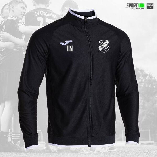 Trainingsjacke • Combi Premium • SV Gimbsheim • Schwarz/Weiß