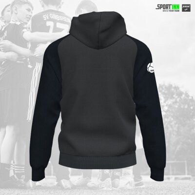 Kapuzenjacke • Academy  IV • SV Gimbsheim • Schwarz/Grau