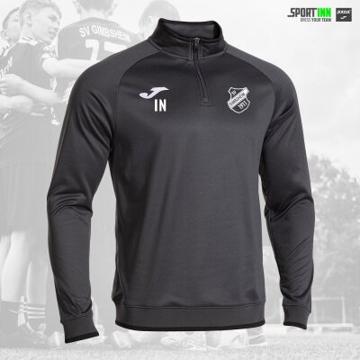 Sweatshirt 1/4-Zip • Combi Premium • SV Gimbsheim • Grau/Schwarz