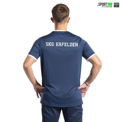 Shirt • Combi Premium • SKG Erfelden • Dunkelblau/Weiß