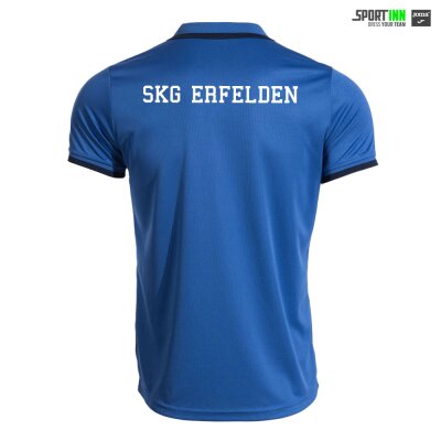 Polo-Shirt • Combi Premium • SKG Erfelden • Blau/Dunkelblau