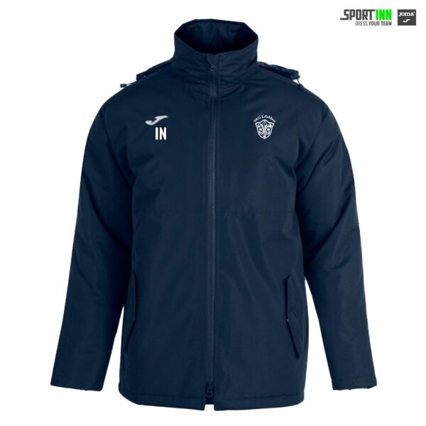 Winterjacke • Trivor • SKG Erfelden • Dunkelblau • mit Kapuze