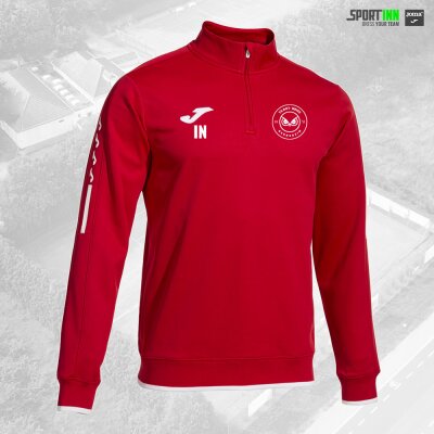 Sweatshirt 1/4-Zip • Olimpiada • TG RW Gernsheim • Rot
