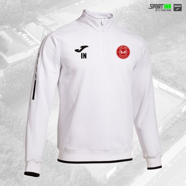 Sweatshirt 1/4-Zip • Olimpiada • TG RW Gernsheim • Weiß