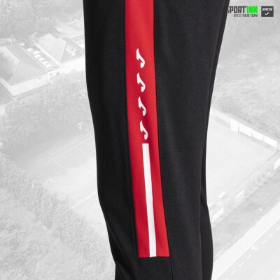 Hose lang • Olimpiada • TG RW Gernsheim • Schwarz/Rot • mit Taschen