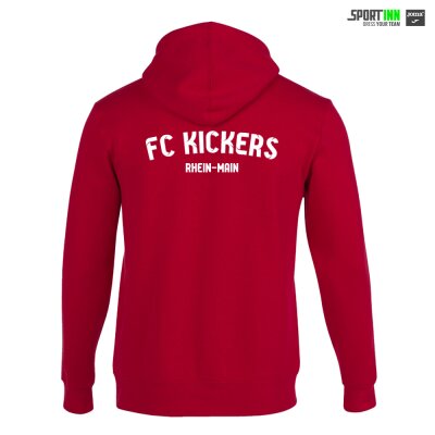 Hoodie • Montana • FC Kickers Rhein-Main • Rot • mit Kapuze