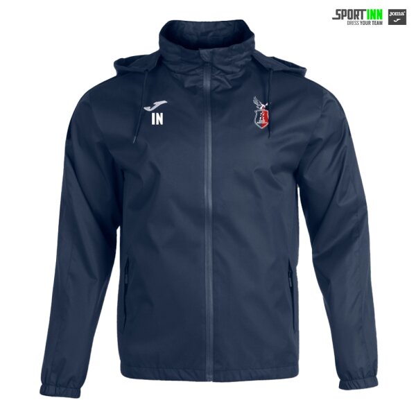 Regenjacke • Trivor • FC Kickers Rhein-Main • Dunkelblau • mit Kapuze